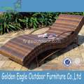 Goedkeap Rattan Patio Strandstoel mei aluminium buis